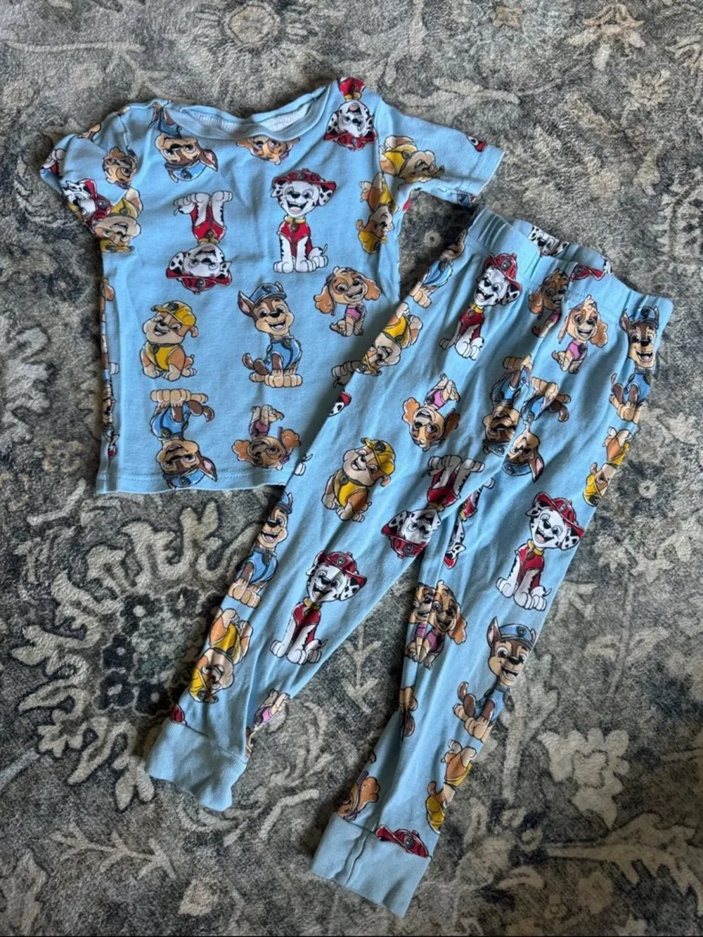 Bundle of 5 Toddler Boys PJ Sets